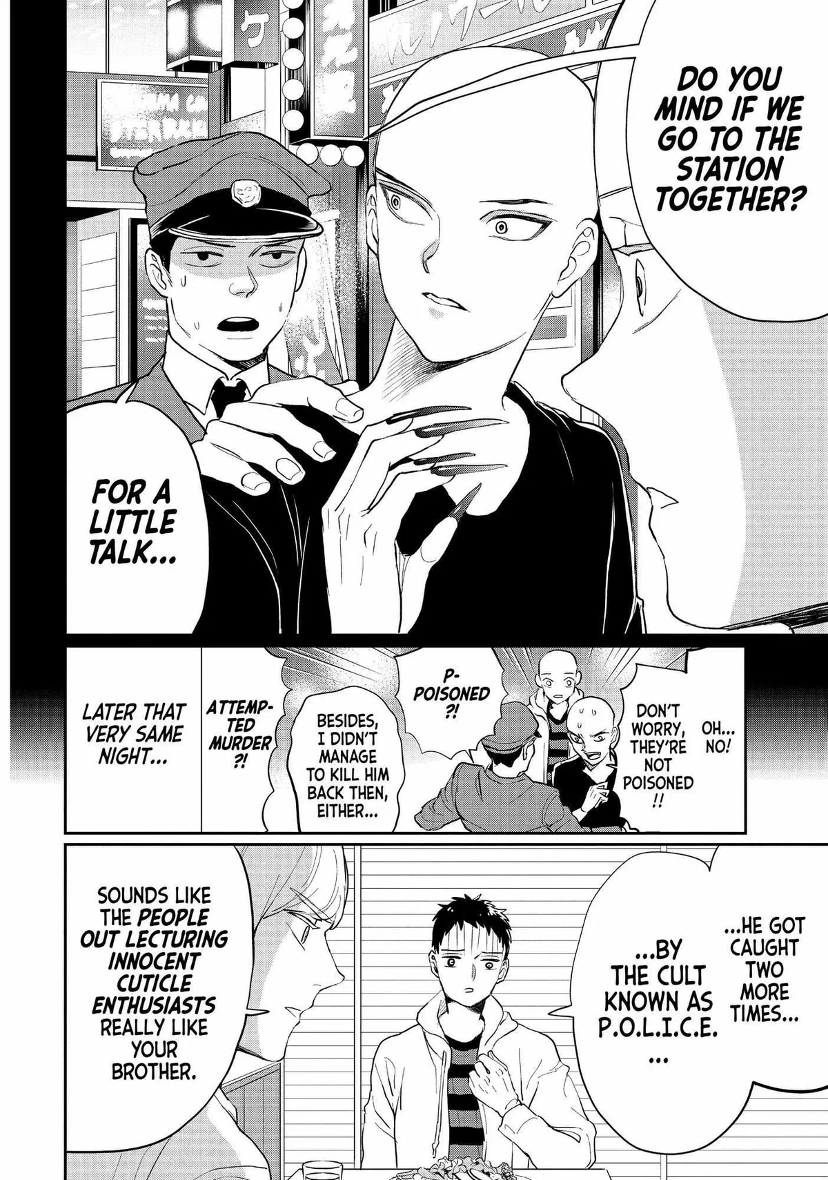 Read Saint Oniisan chapter 126 image 8 on Lezhin