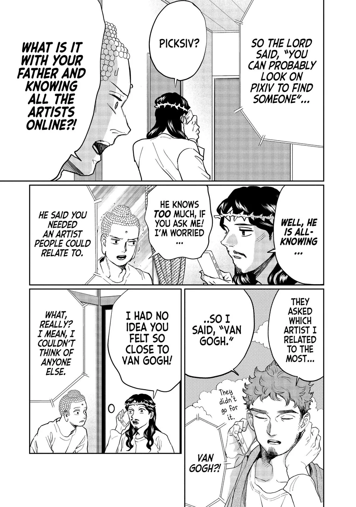 Read Saint Oniisan chapter 127 image 12 on Lezhin