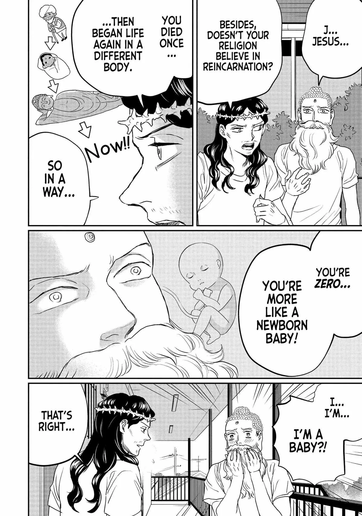 Read Saint Oniisan chapter 128 image 10 on Lezhin