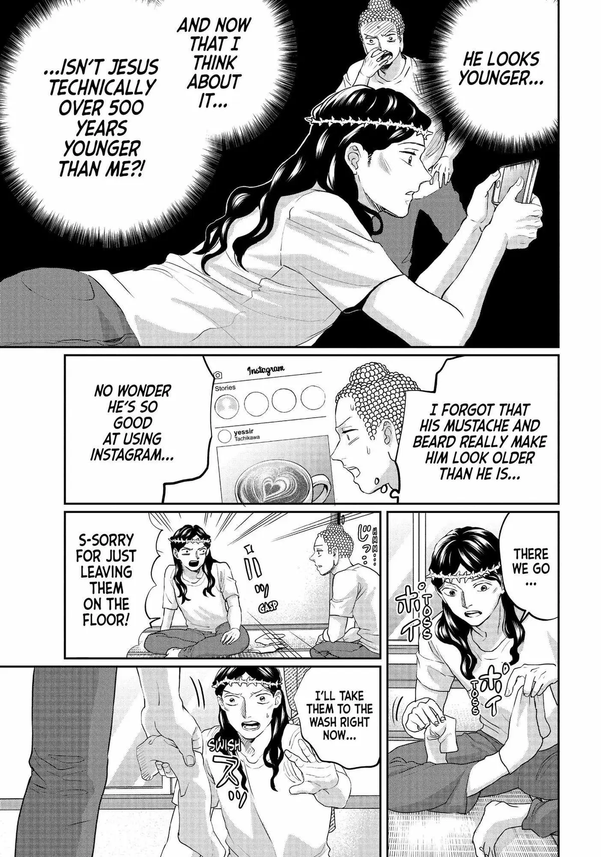 Read Saint Oniisan chapter 128 image 5 on Lezhin