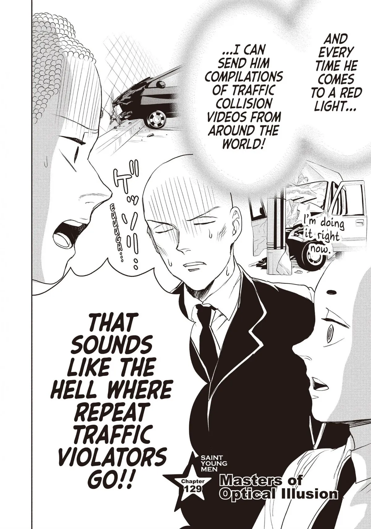 Read Saint Oniisan chapter 129 image 3 on Lezhin