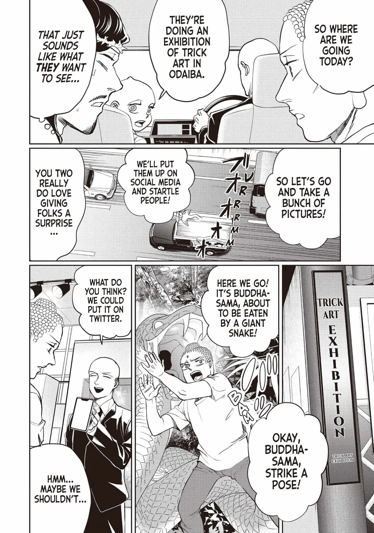 Read Saint Oniisan chapter 129 image 9 on Lezhin