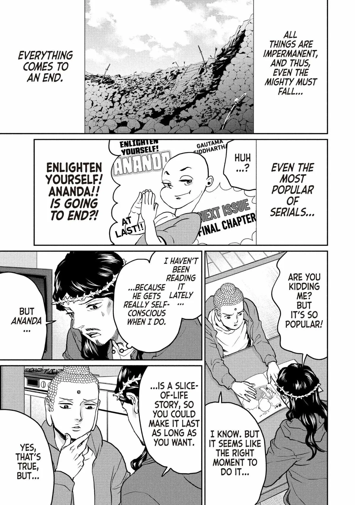Read Saint Oniisan chapter 132 image 1 on Lezhin