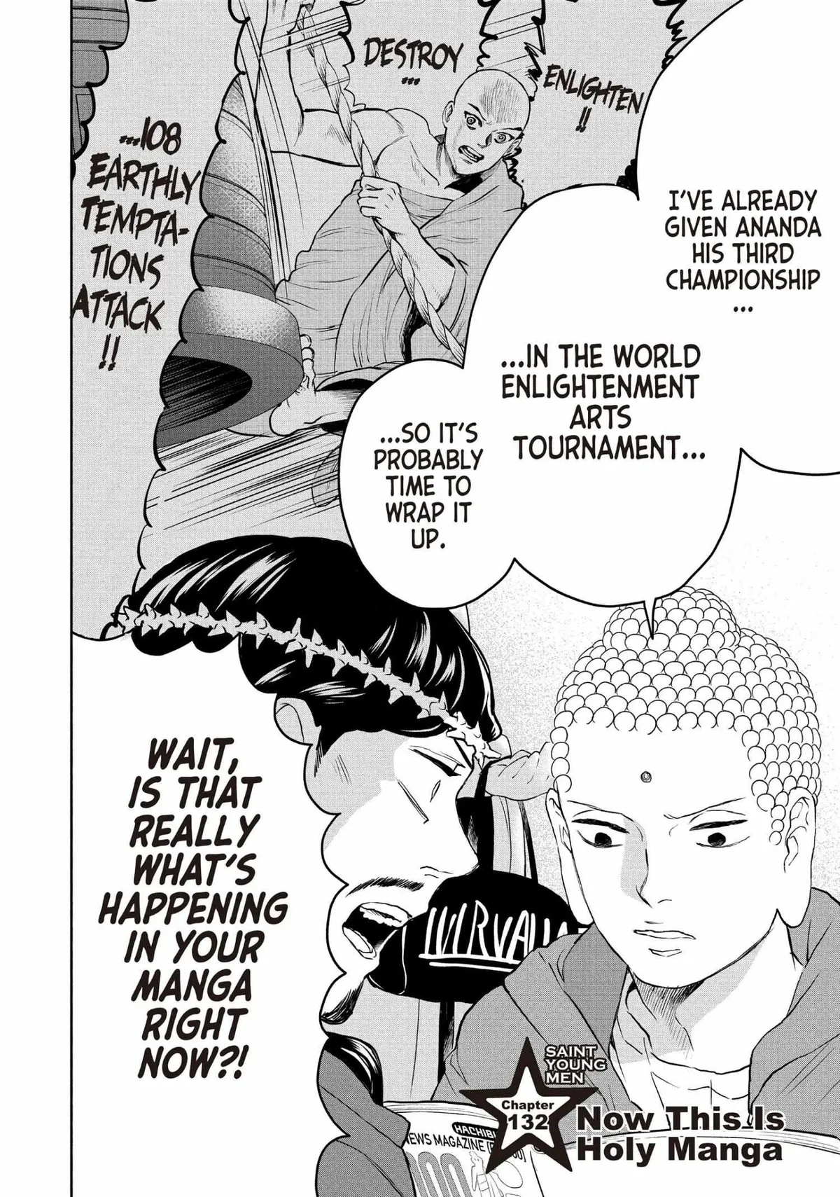 Read Saint Oniisan chapter 132 image 2 on Lezhin