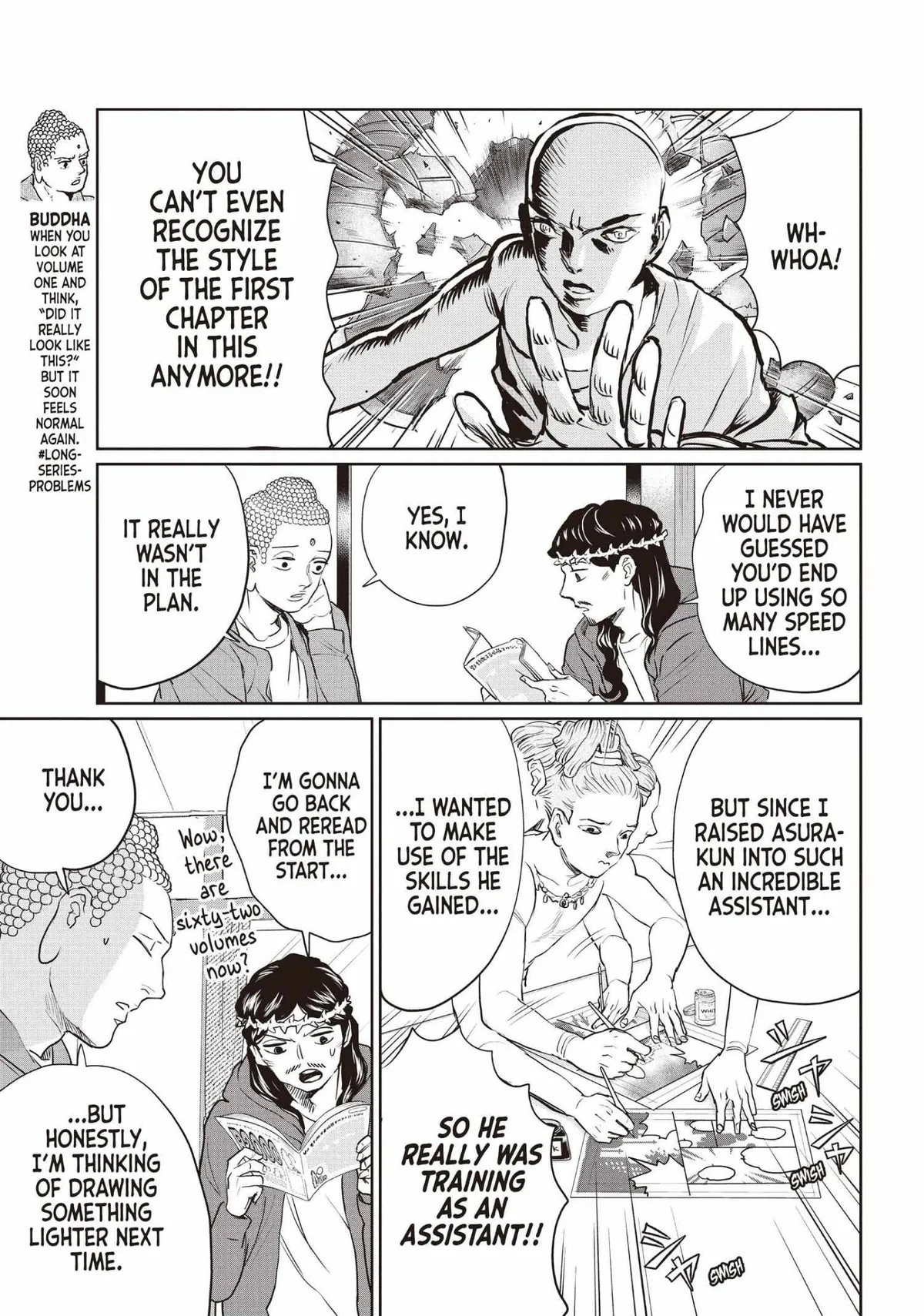 Read Saint Oniisan chapter 132 image 3 on Lezhin