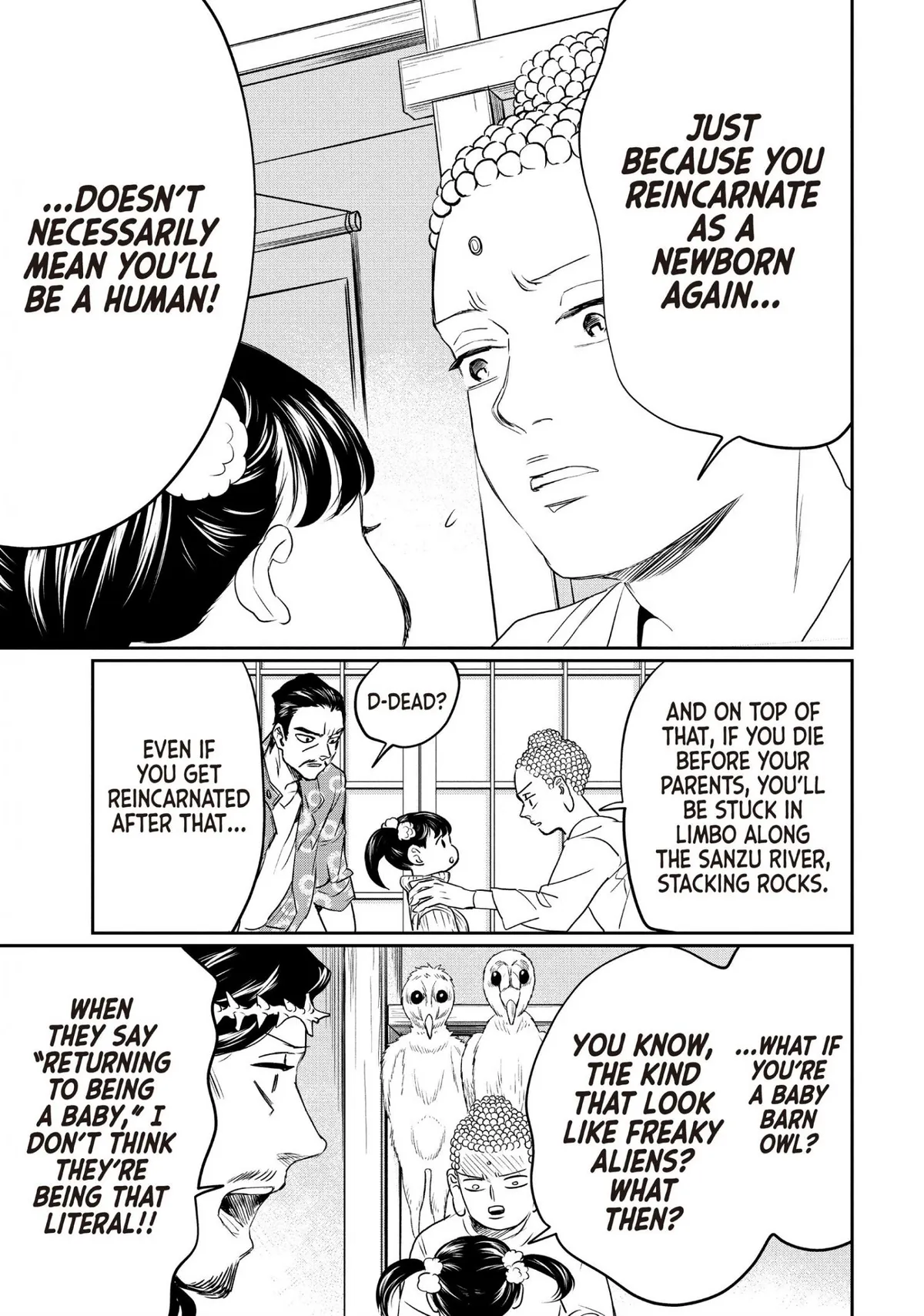 Read Saint Oniisan chapter 135 image 9 on Lezhin
