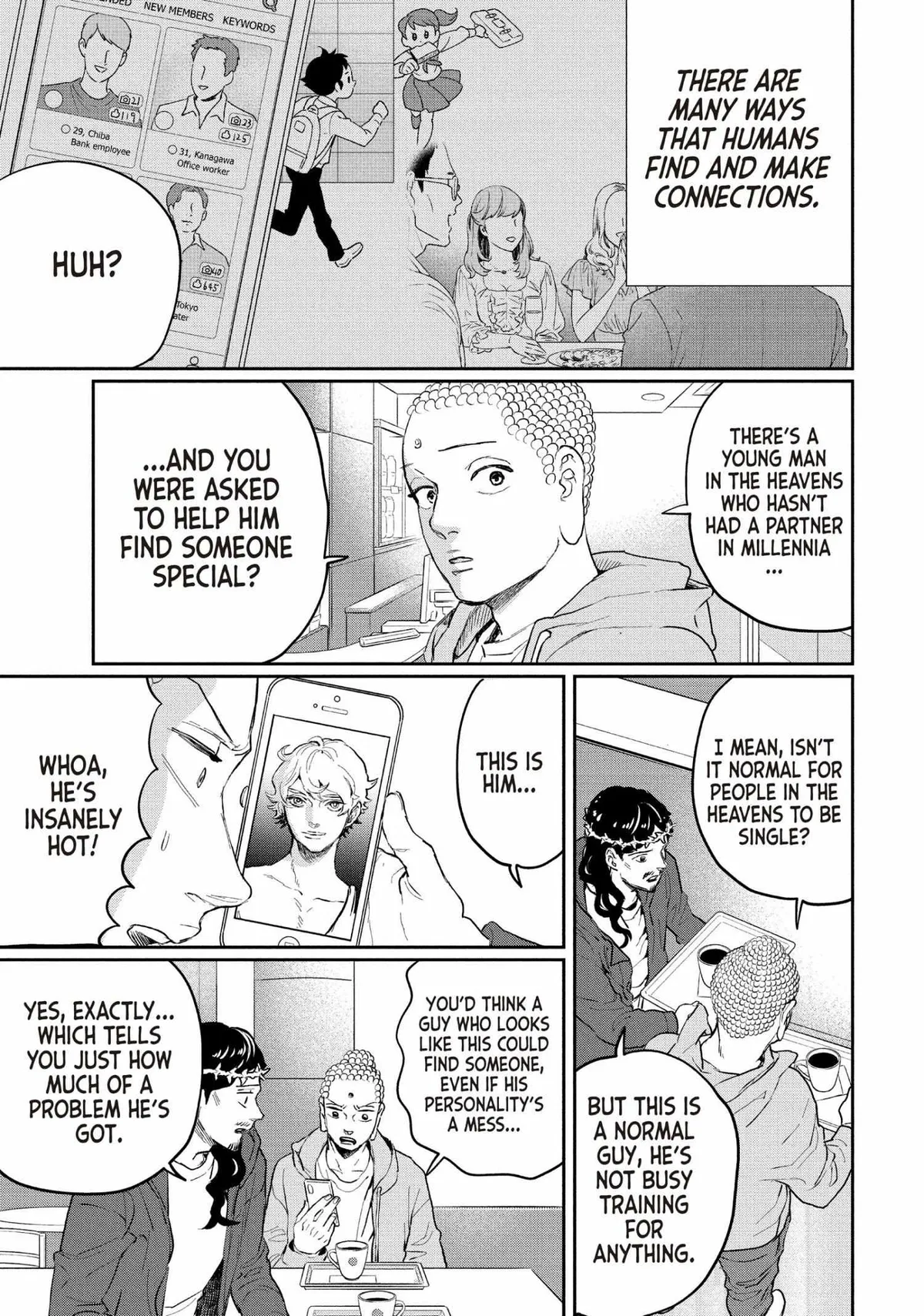 Read Saint Oniisan chapter 136 image 1 on Lezhin