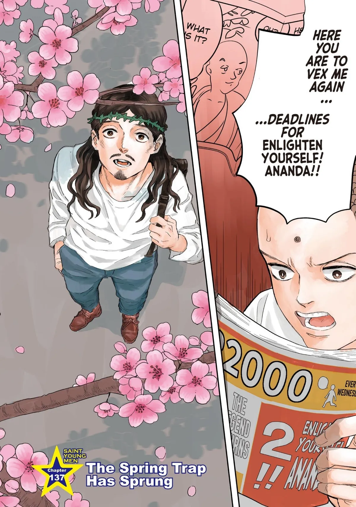 Read Saint Oniisan chapter 137 image 3 on Lezhin