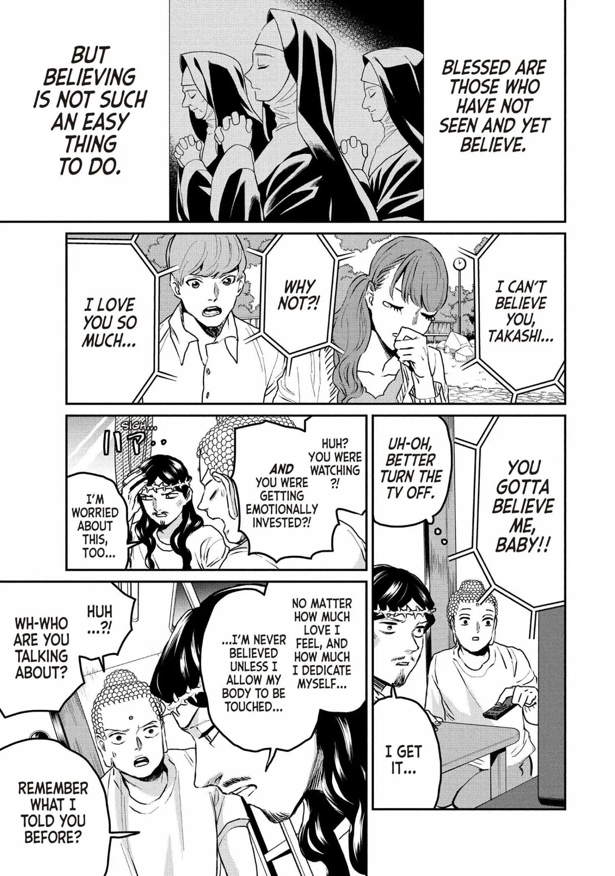 Read Saint Oniisan chapter 138 image 1 on Lezhin