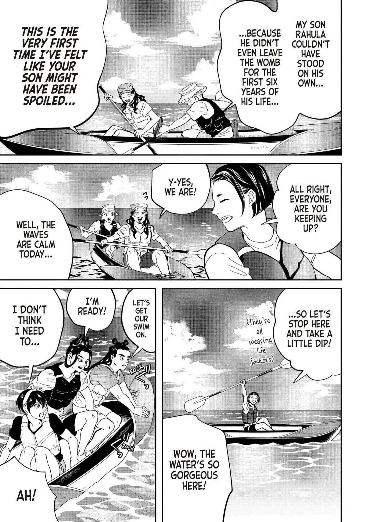 Read Saint Oniisan chapter 141 image 9 on Lezhin