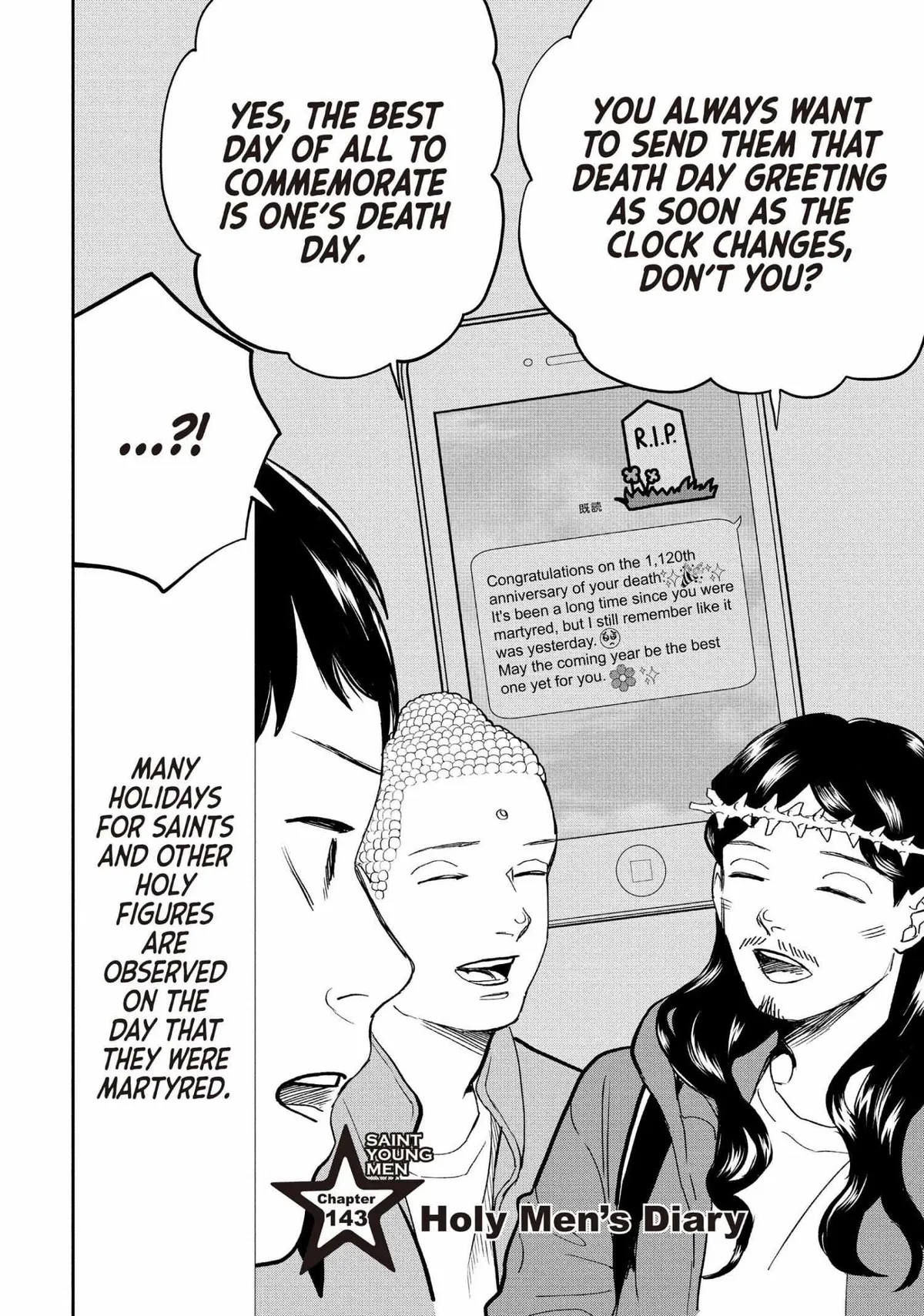Read Saint Oniisan chapter 143 image 2 on Lezhin