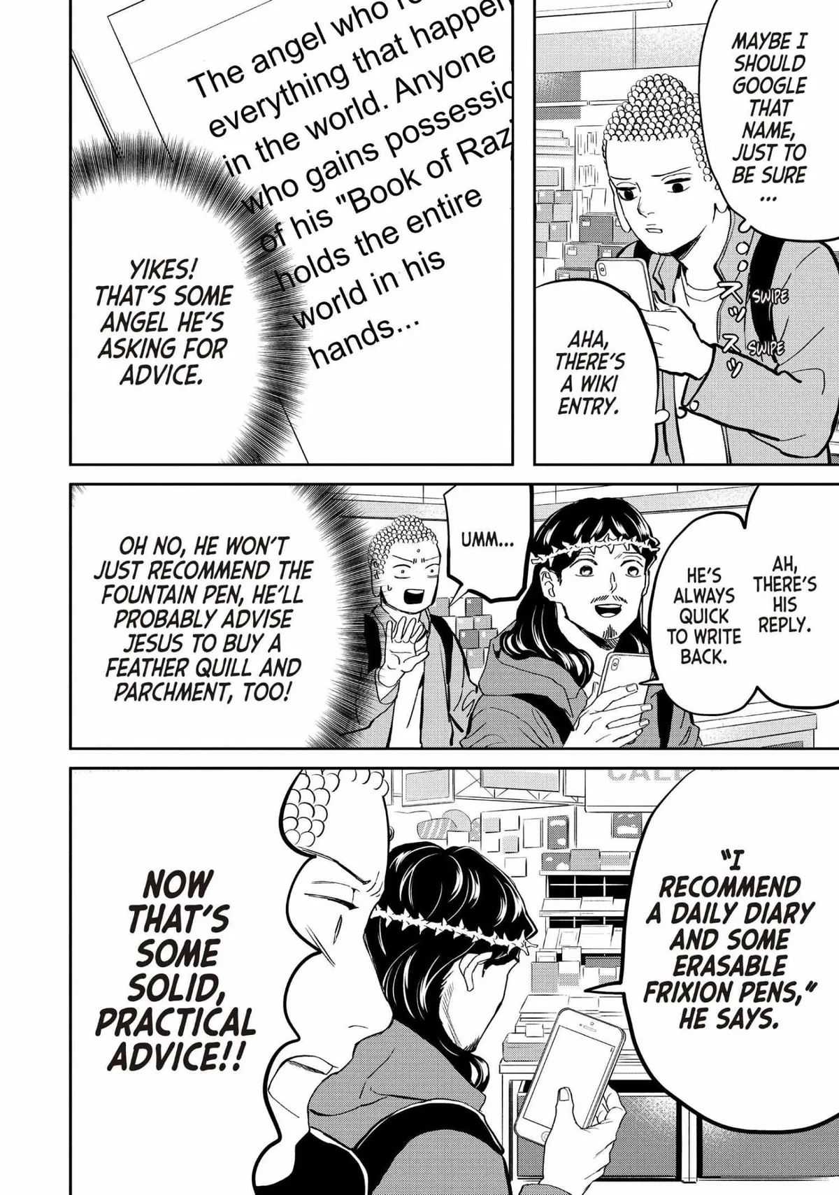 Read Saint Oniisan chapter 143 image 8 on Lezhin