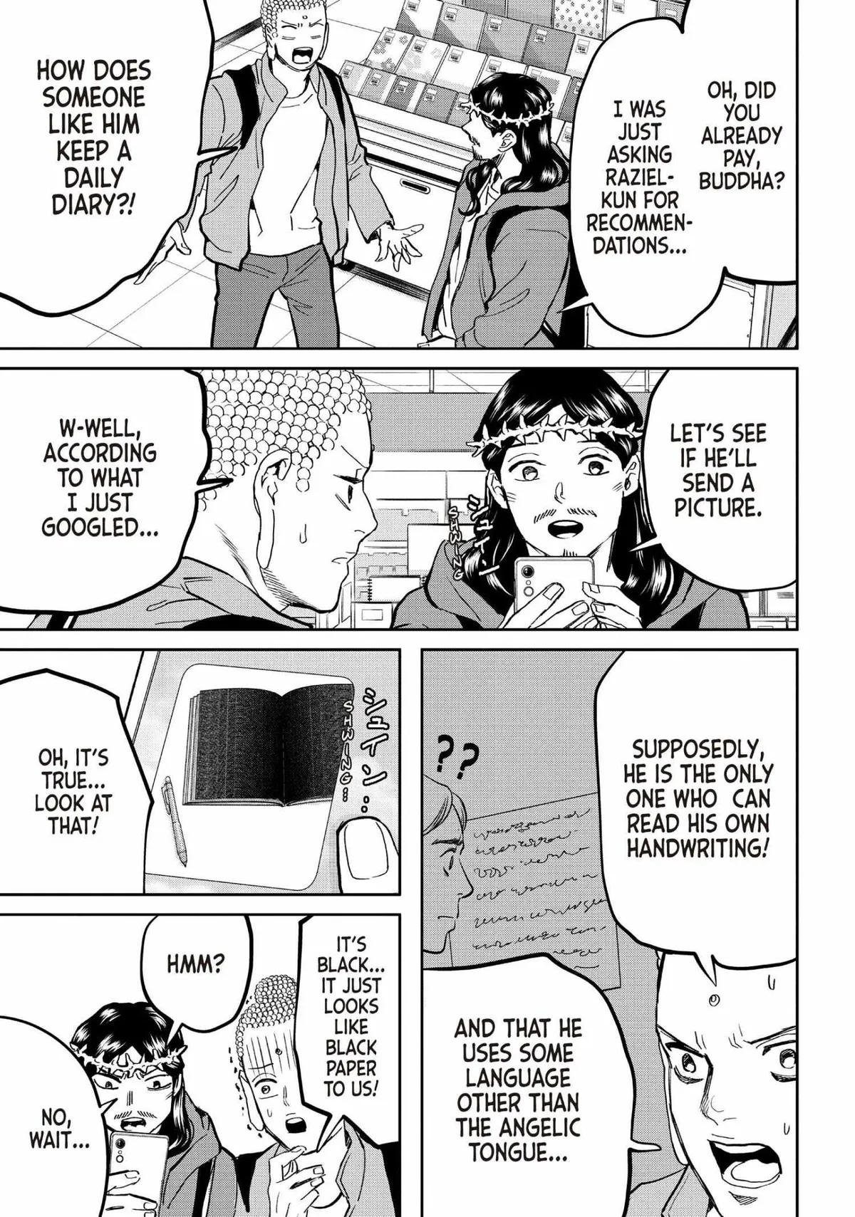 Read Saint Oniisan chapter 143 image 9 on Lezhin