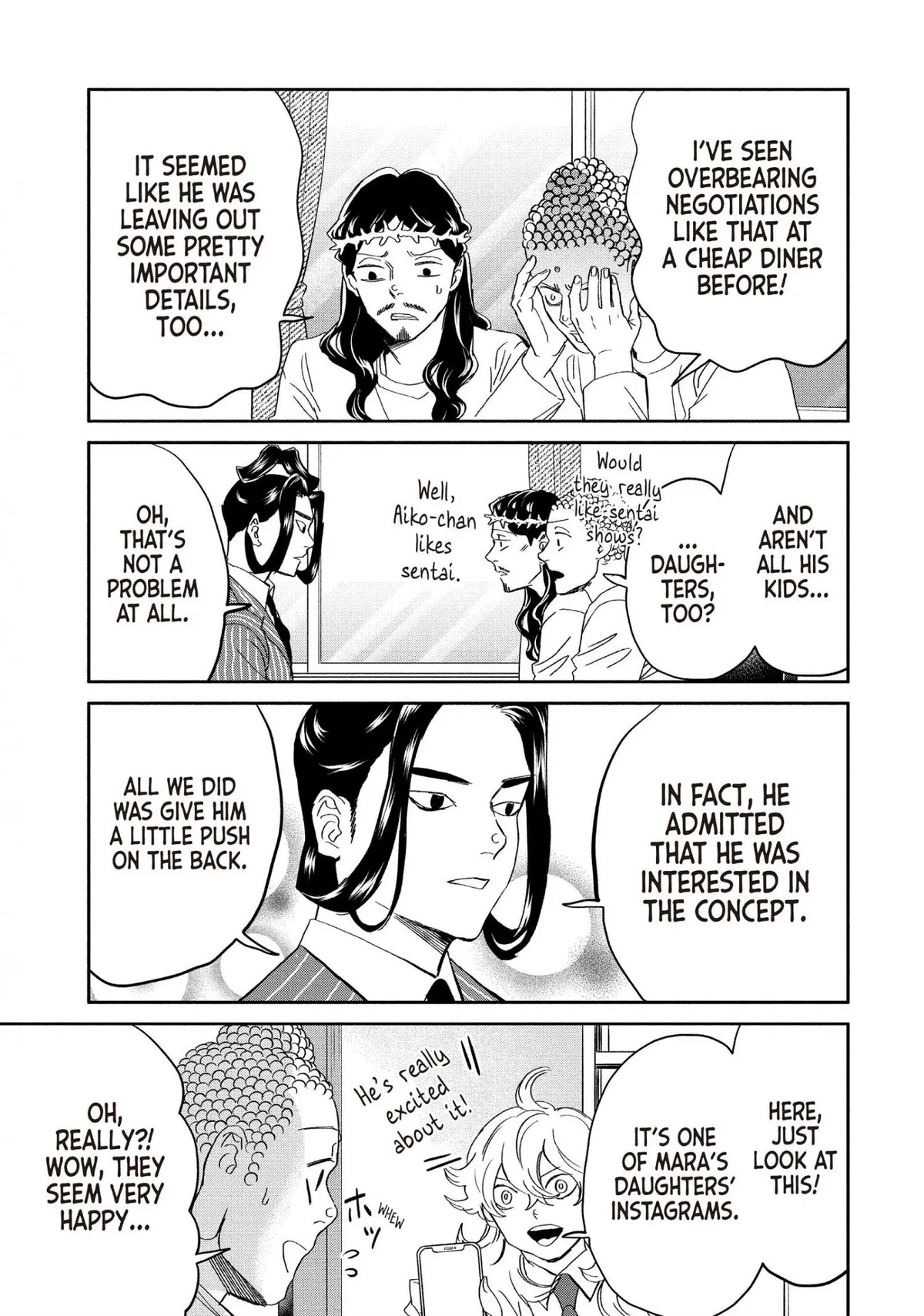 Read Saint Oniisan chapter 144 image 13 on Lezhin