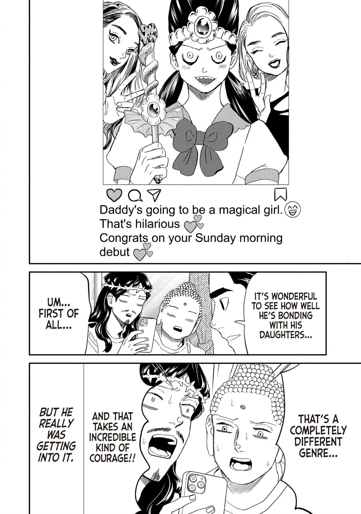 Read Saint Oniisan chapter 144 image 14 on Lezhin