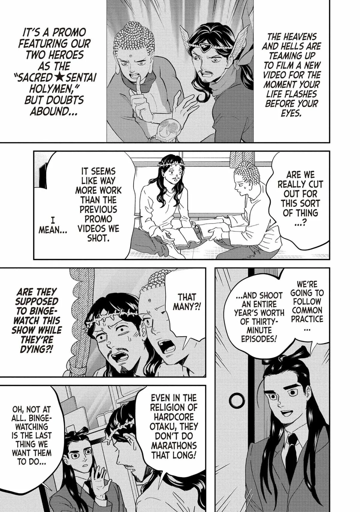 Read Saint Oniisan chapter 145 image 1 on Lezhin
