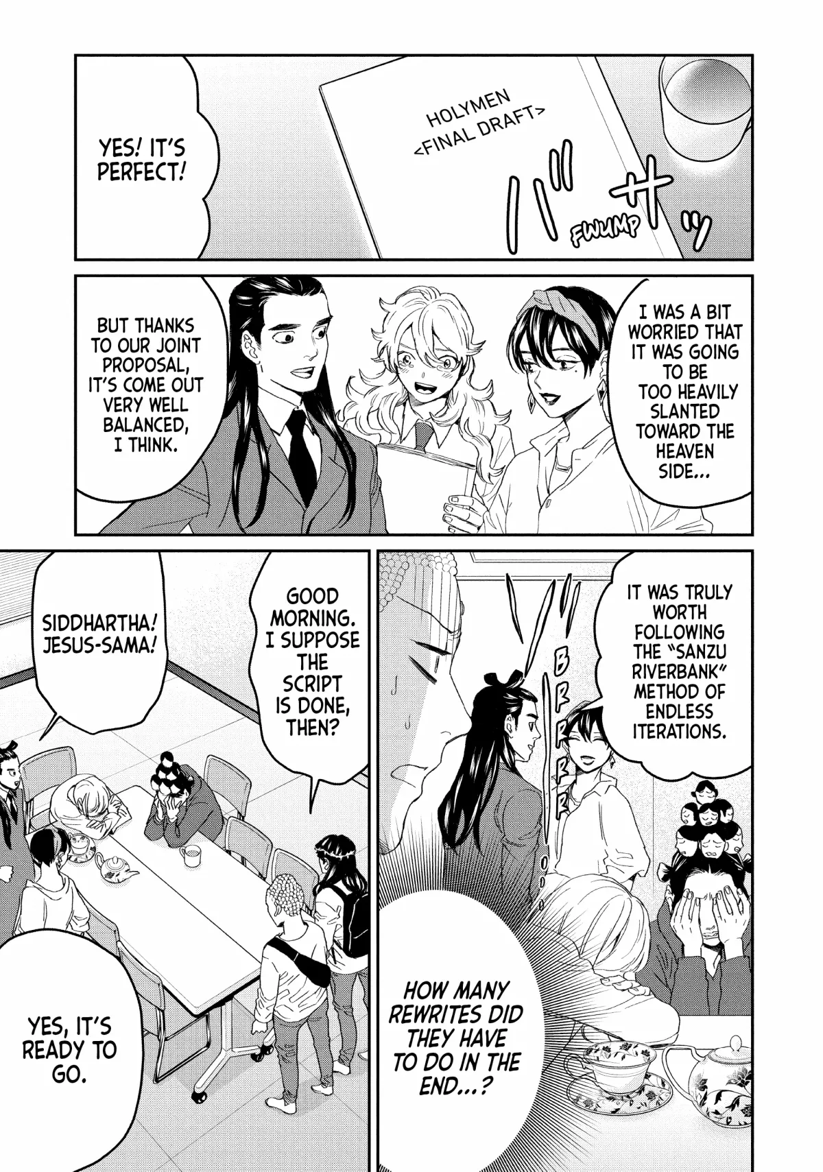 Read Saint Oniisan chapter 147 image 2 on Lezhin