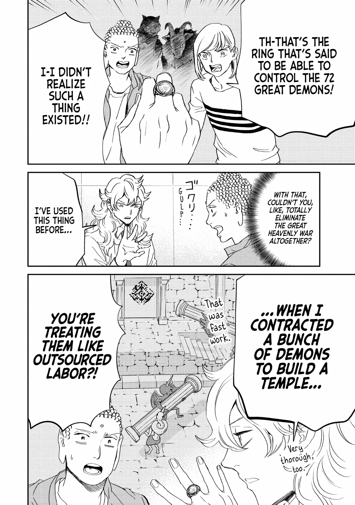 Read Saint Oniisan chapter 149 image 5 on Lezhin