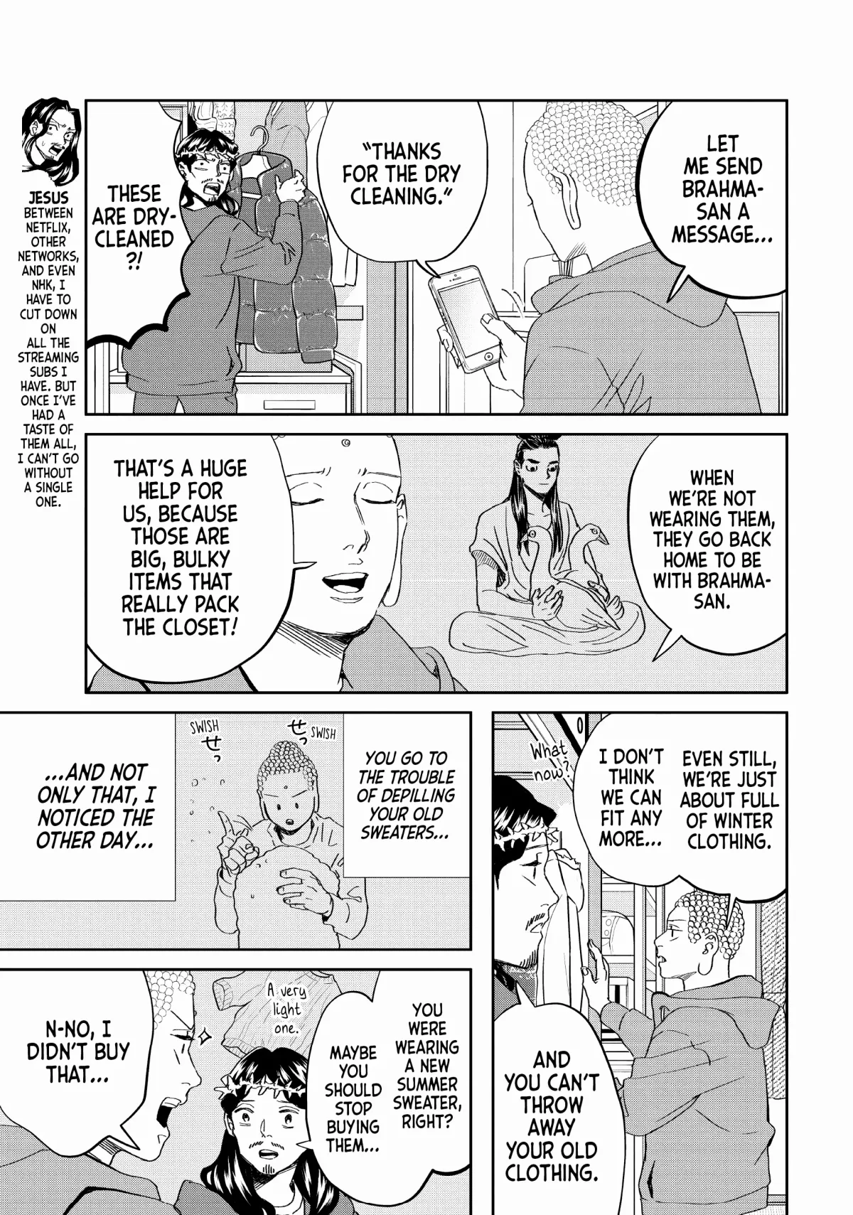 Read Saint Oniisan chapter 150 image 4 on Lezhin