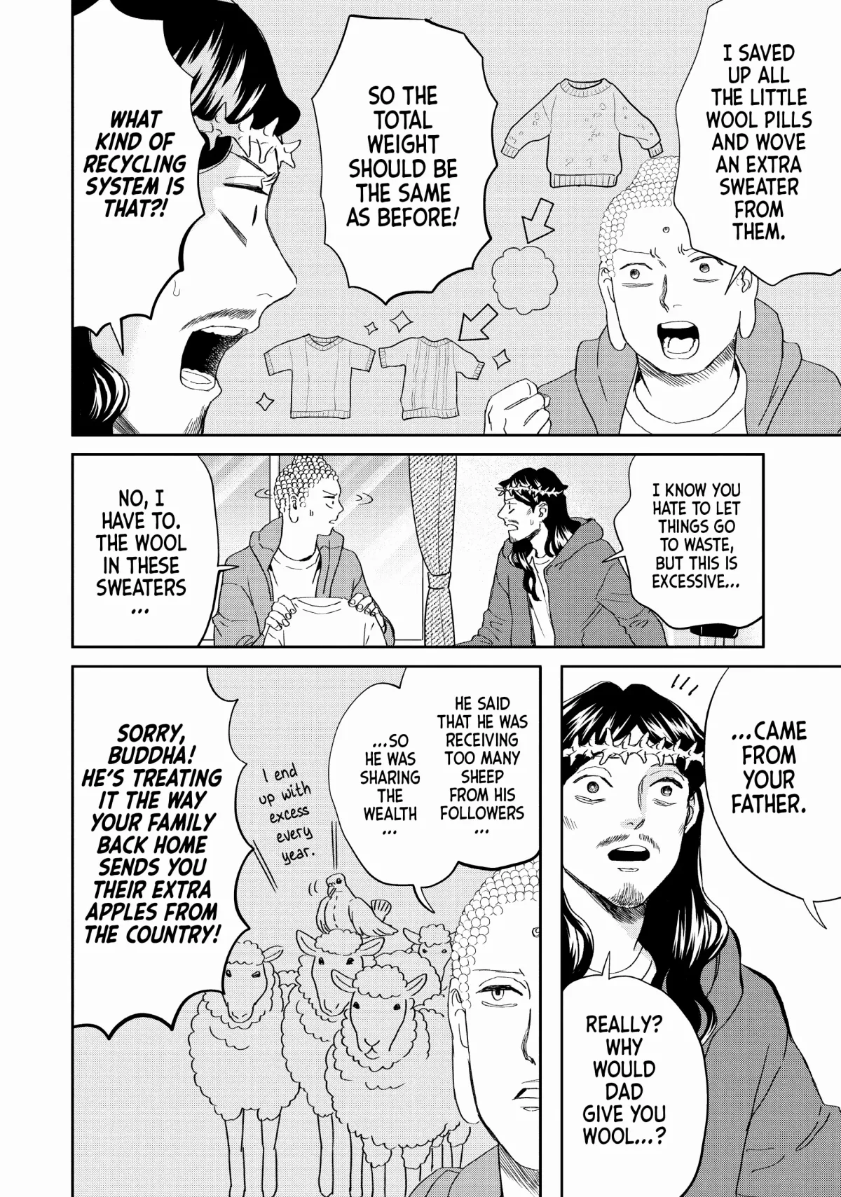 Read Saint Oniisan chapter 150 image 5 on Lezhin