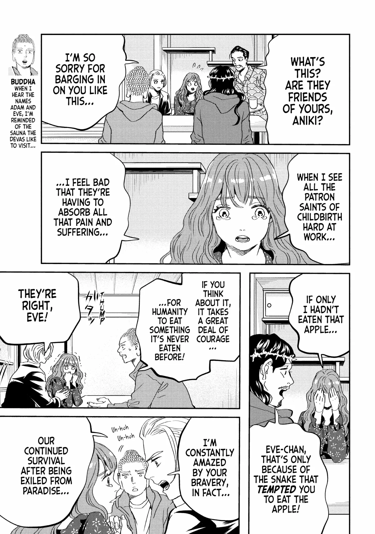 Read Saint Oniisan chapter 151 image 2 on Lezhin