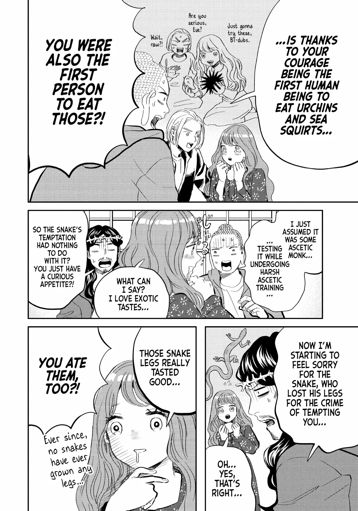 Read Saint Oniisan chapter 151 image 3 on Lezhin