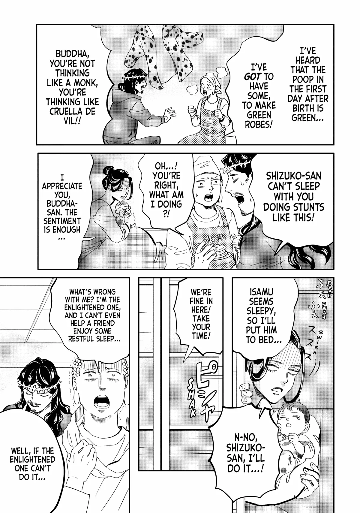 Read Saint Oniisan chapter 151 image 8 on Lezhin