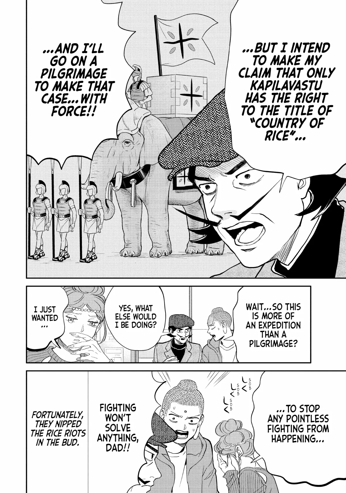 Read Saint Oniisan chapter 153 image 13 on Lezhin