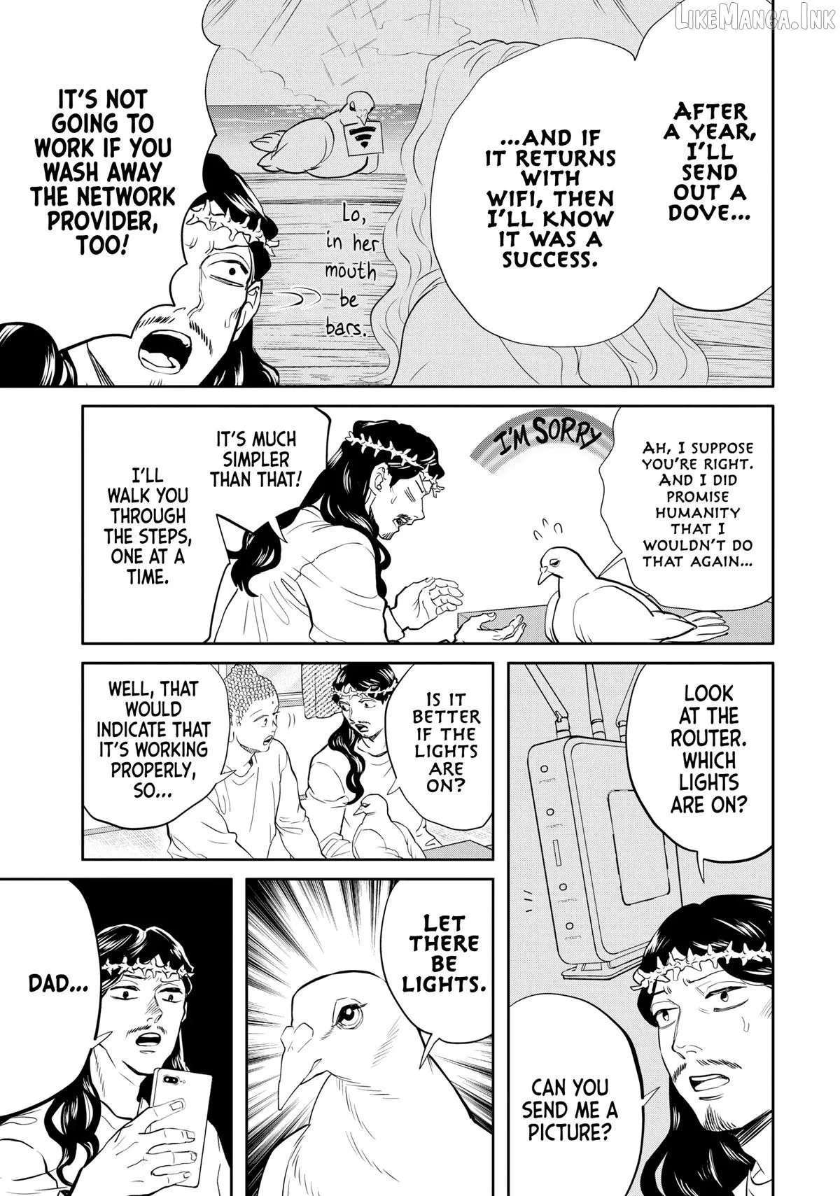 Read Saint Oniisan chapter 154 image 10 on Lezhin