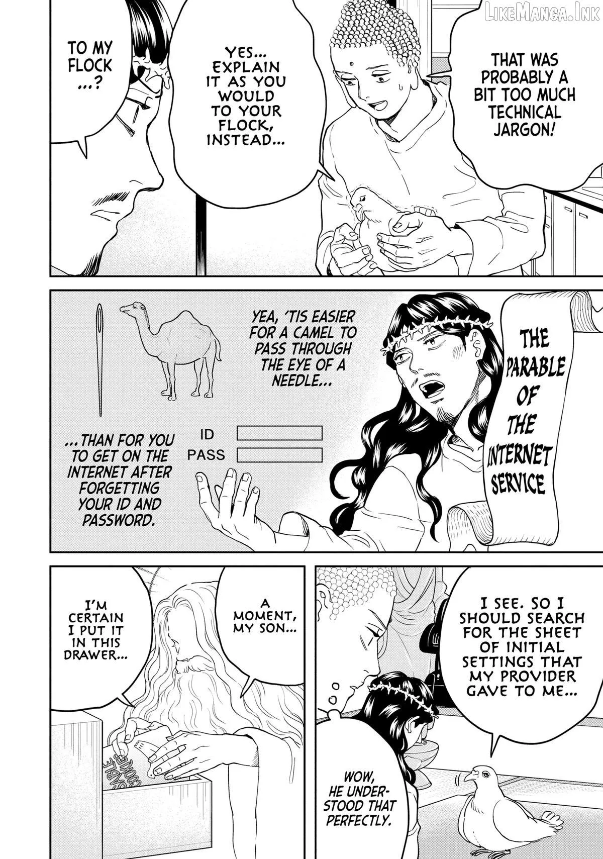 Read Saint Oniisan chapter 154 image 13 on Lezhin