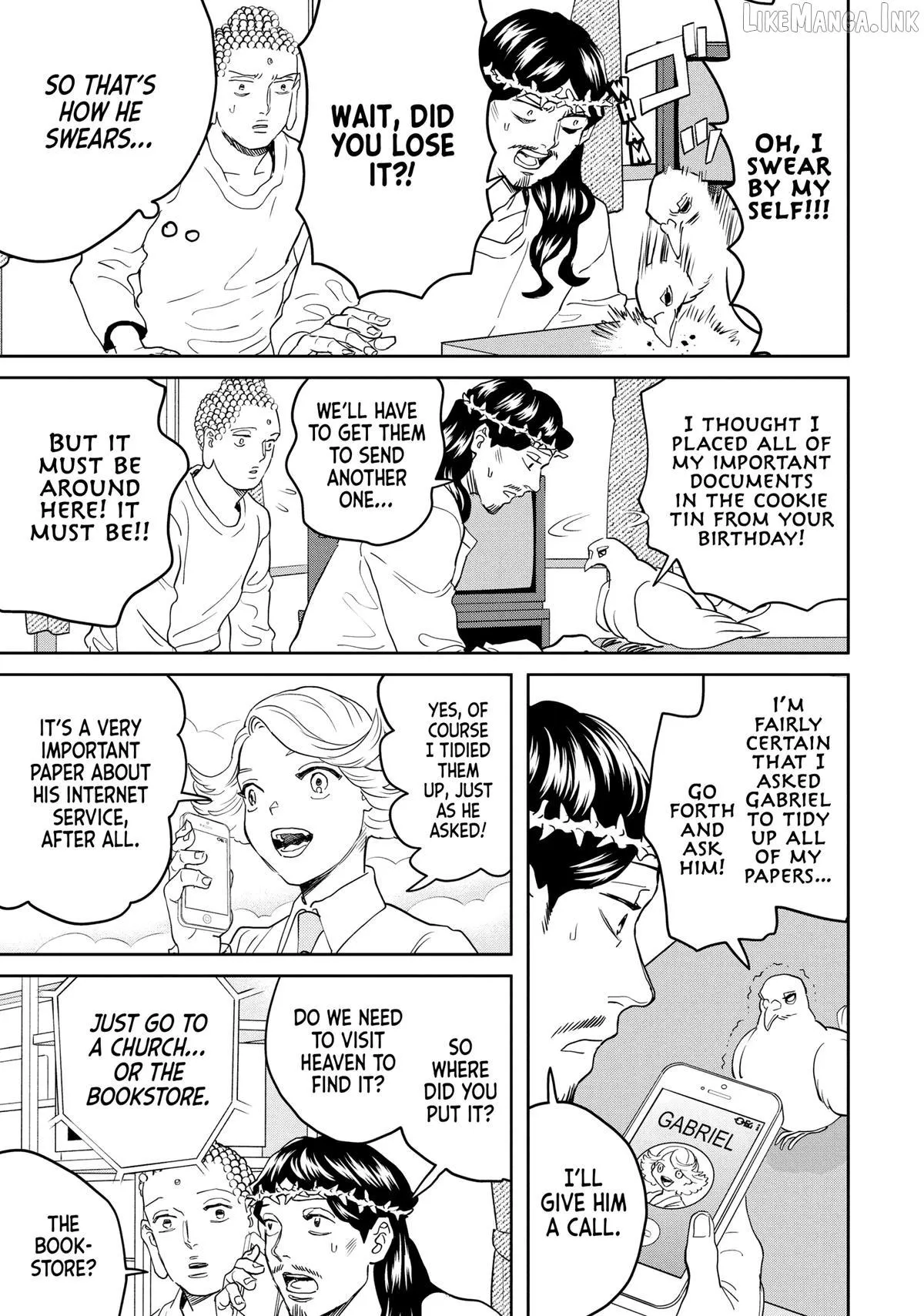 Read Saint Oniisan chapter 154 image 14 on Lezhin