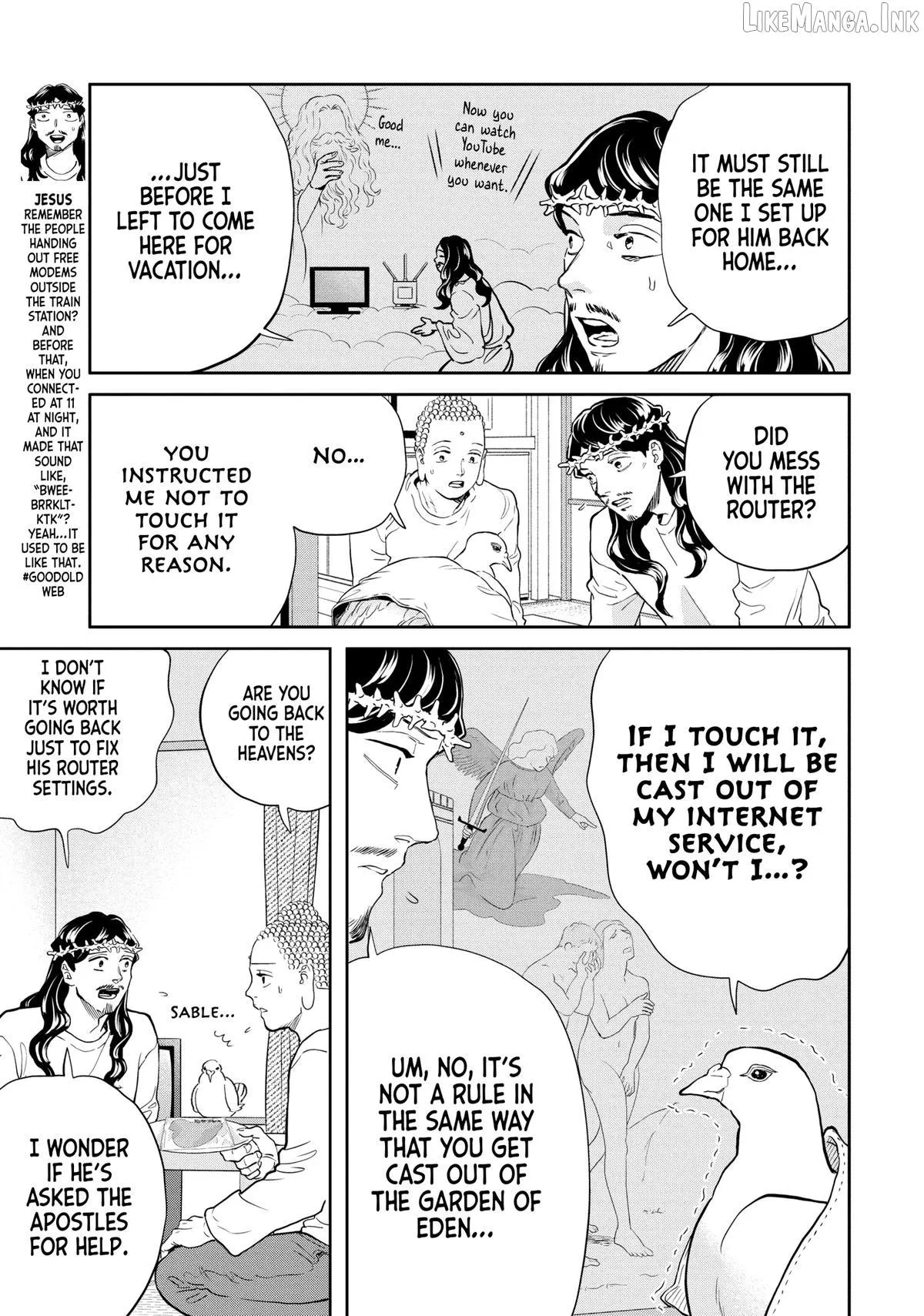Read Saint Oniisan chapter 154 image 6 on Lezhin
