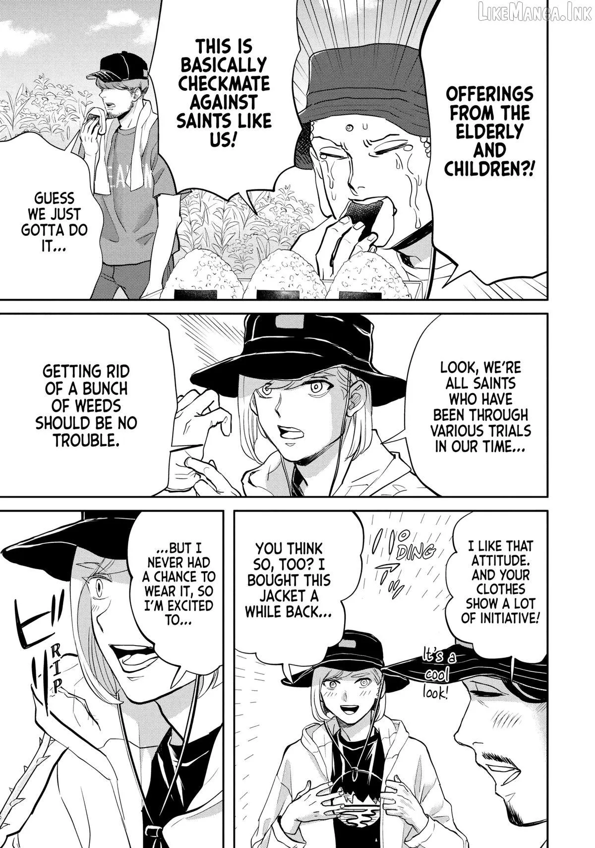 Read Saint Oniisan chapter 156 image 4 on Lezhin