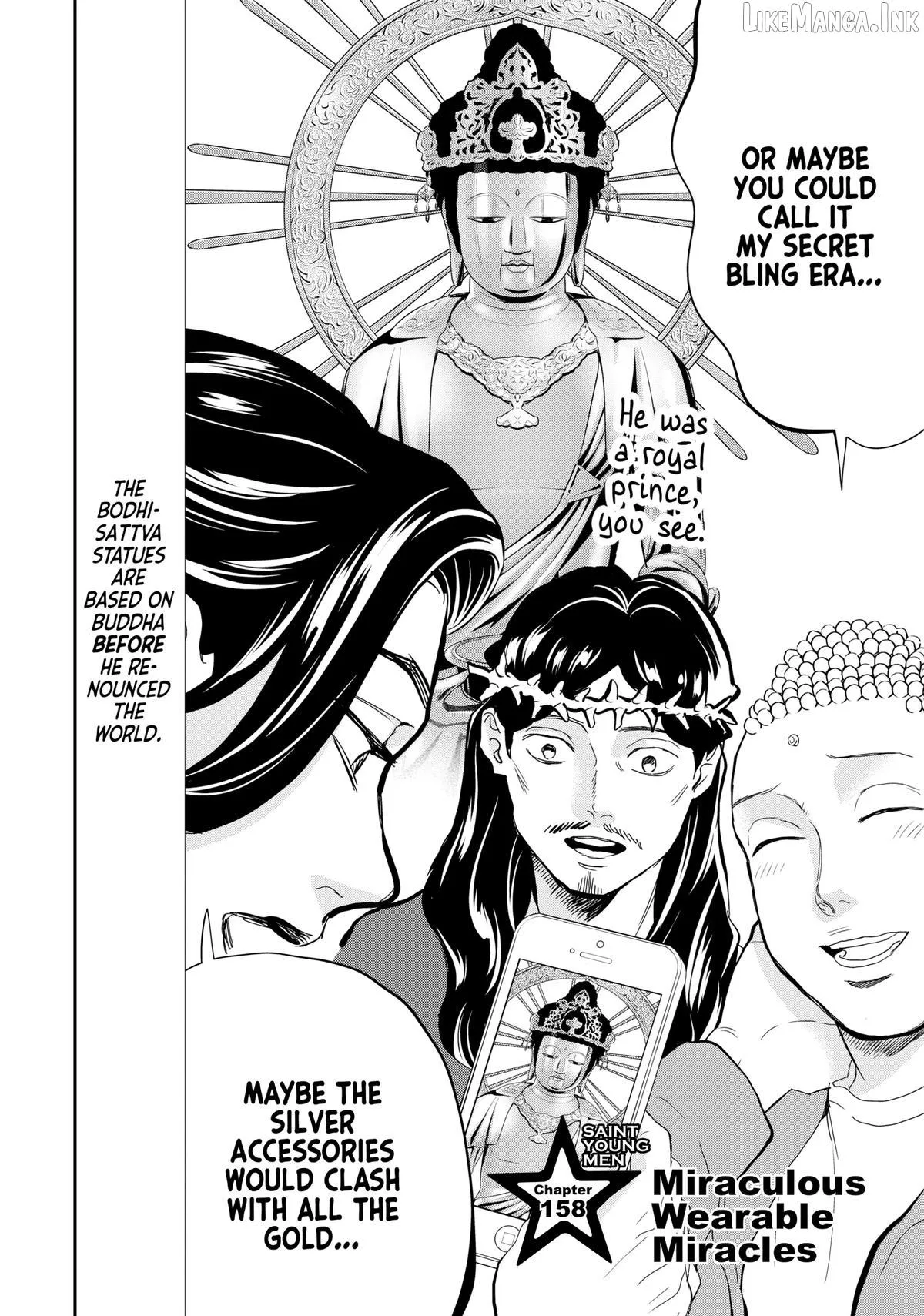 Read Saint Oniisan chapter 158 image 1 on Lezhin