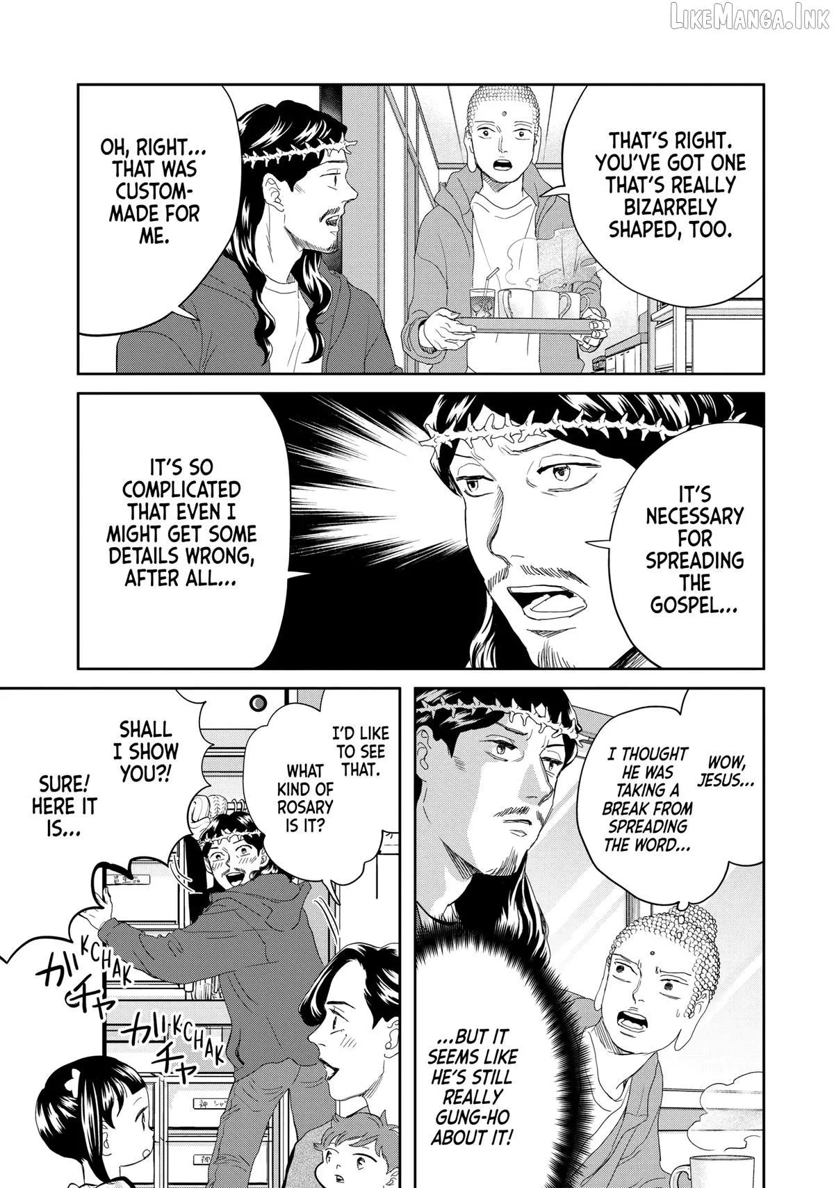 Read Saint Oniisan chapter 158 image 8 on Lezhin