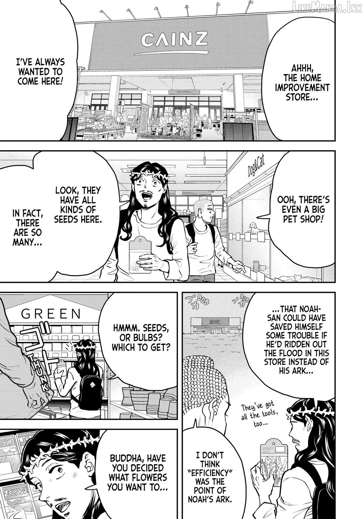 Read Saint Oniisan chapter 159 image 2 on Lezhin