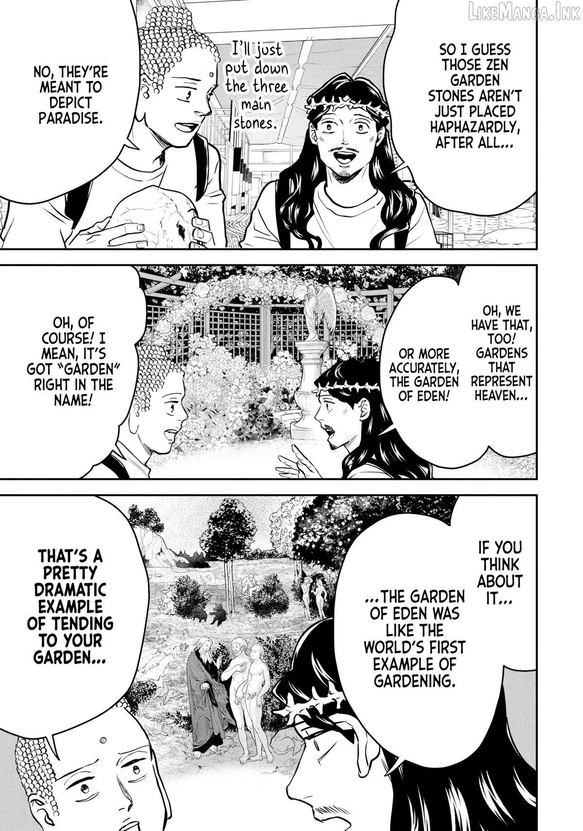 Read Saint Oniisan chapter 159 image 6 on Lezhin
