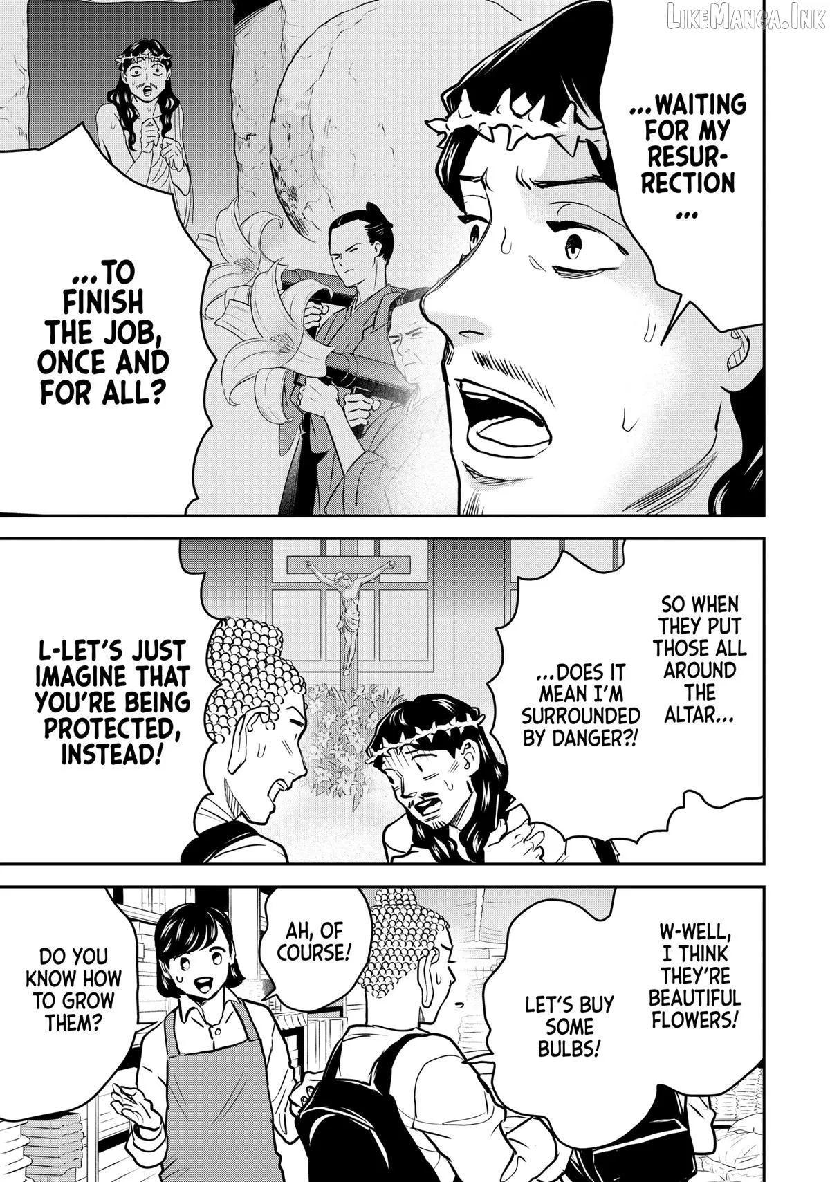 Read Saint Oniisan chapter 159 image 8 on Lezhin