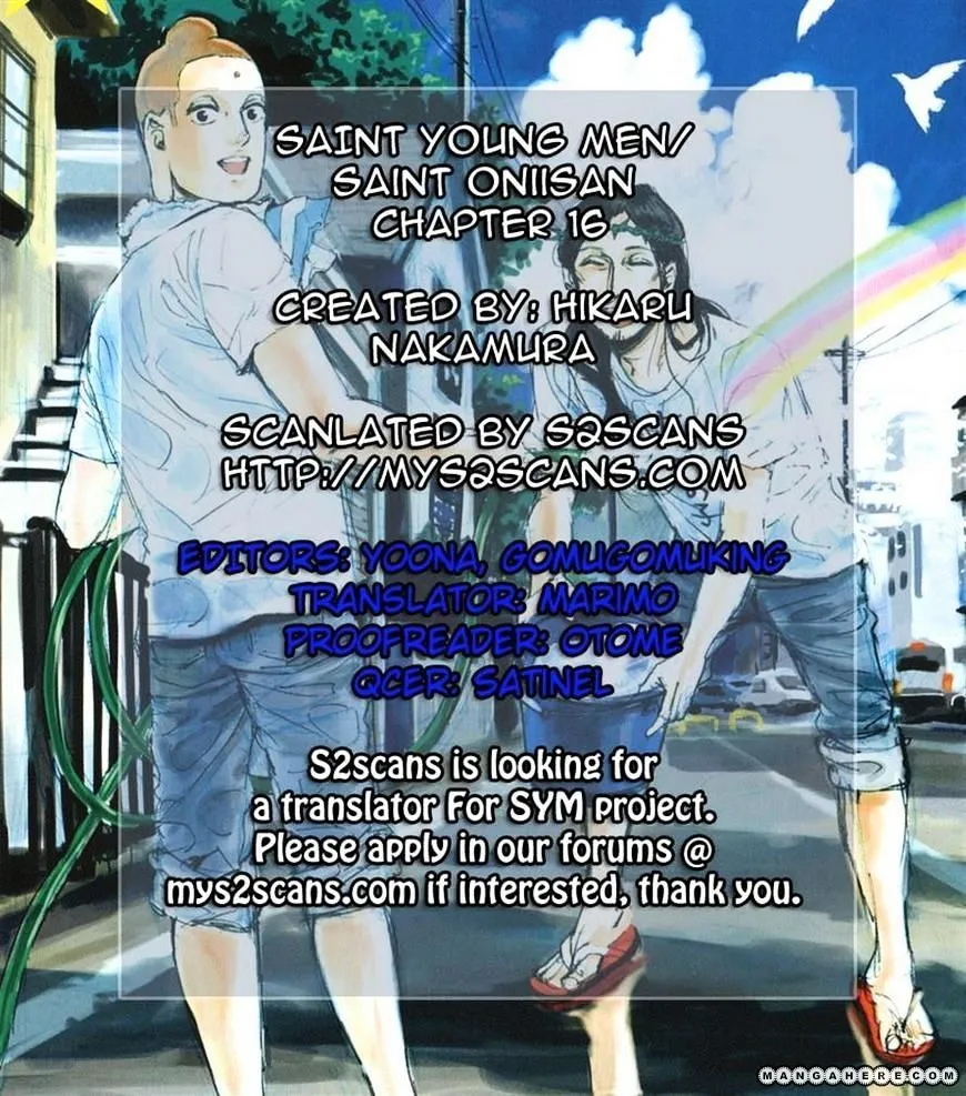 Read Saint Oniisan chapter 16 image 18 on Lezhin