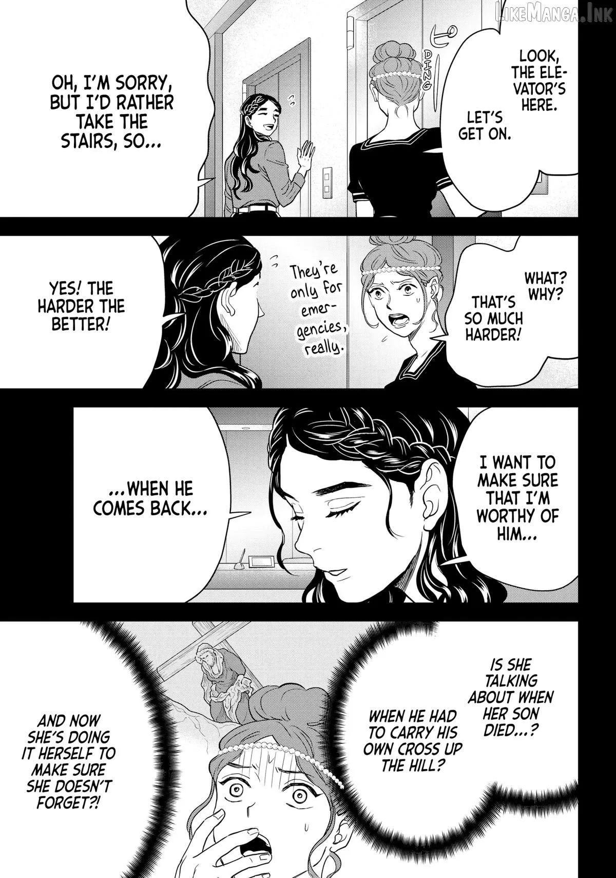 Read Saint Oniisan chapter 160 image 8 on Lezhin
