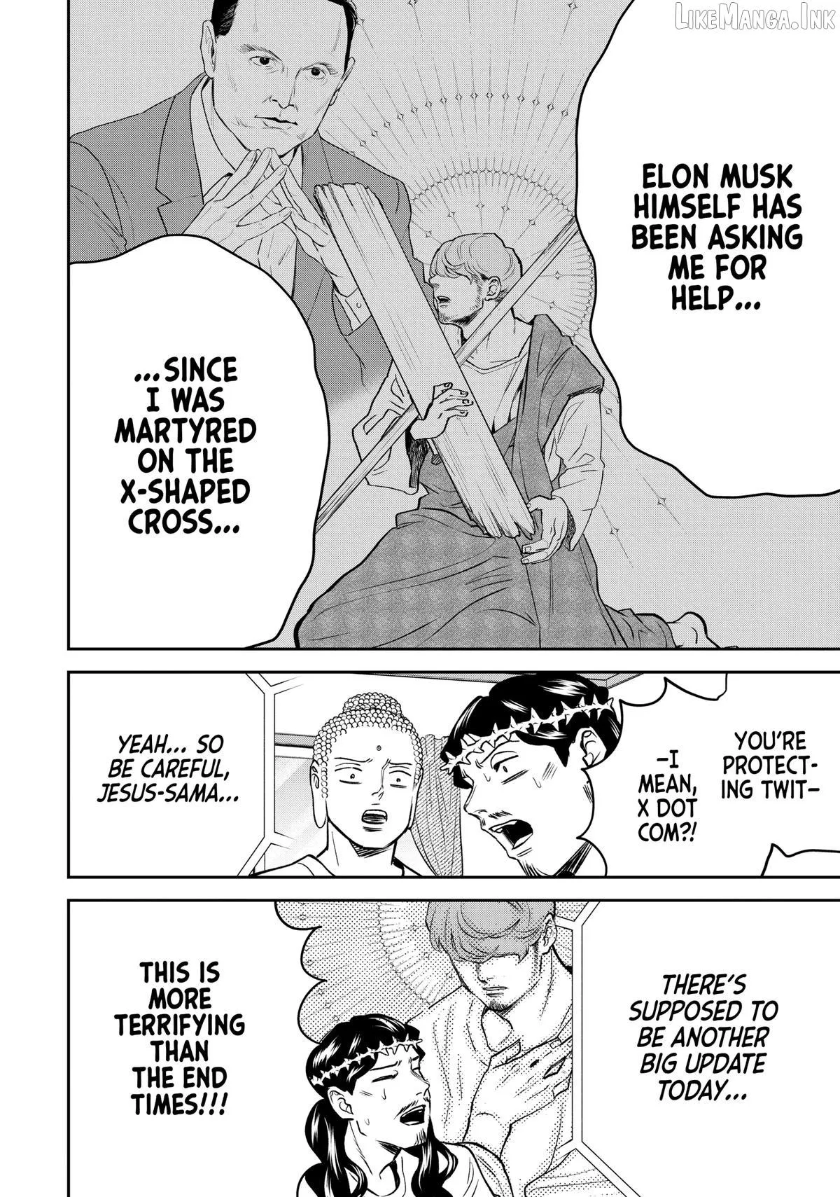 Read Saint Oniisan chapter 162 image 13 on Lezhin