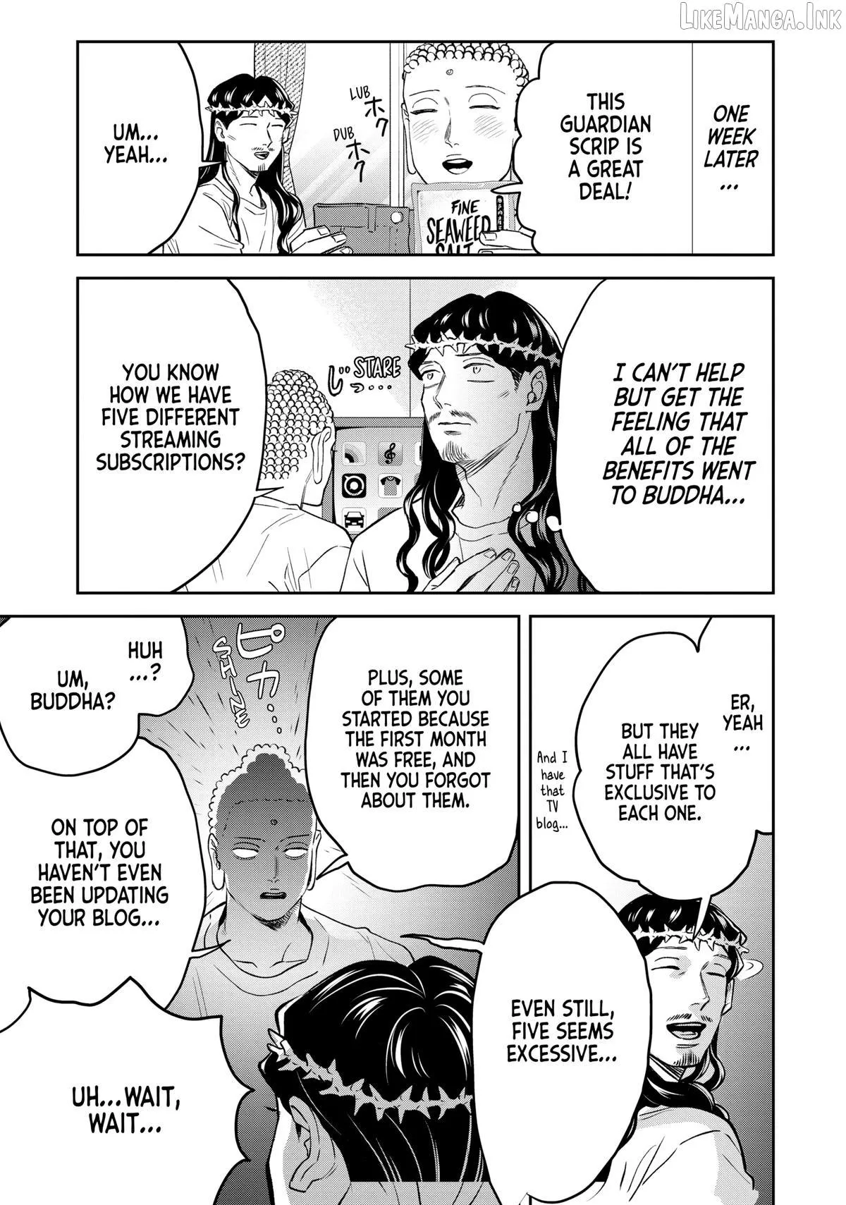 Read Saint Oniisan chapter 162 image 14 on Lezhin