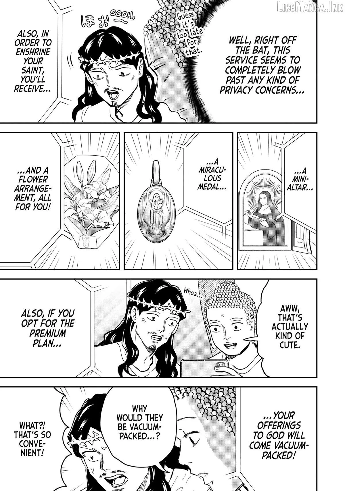 Read Saint Oniisan chapter 162 image 4 on Lezhin