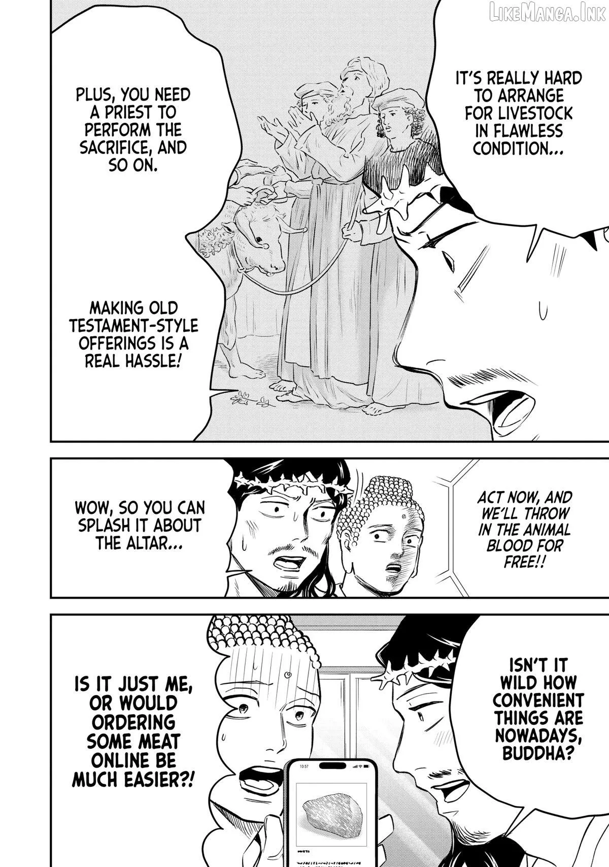 Read Saint Oniisan chapter 162 image 5 on Lezhin