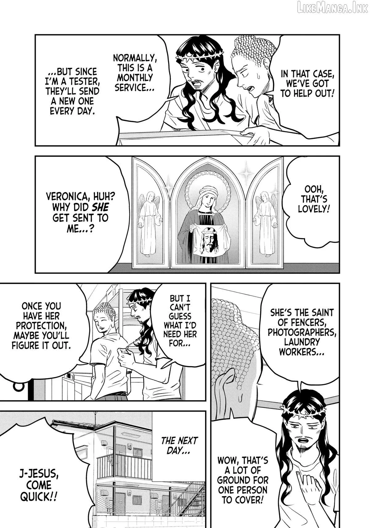 Read Saint Oniisan chapter 162 image 8 on Lezhin