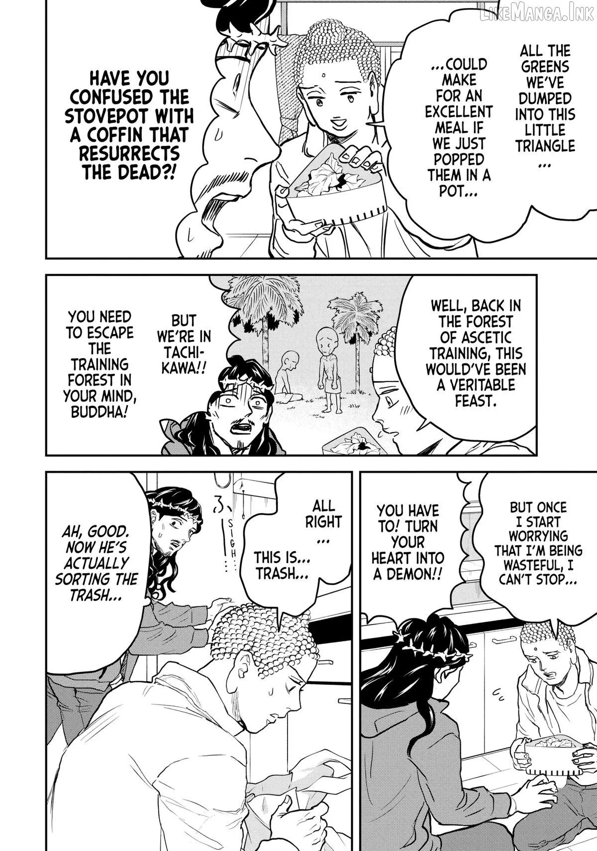 Read Saint Oniisan chapter 163 image 11 on Lezhin