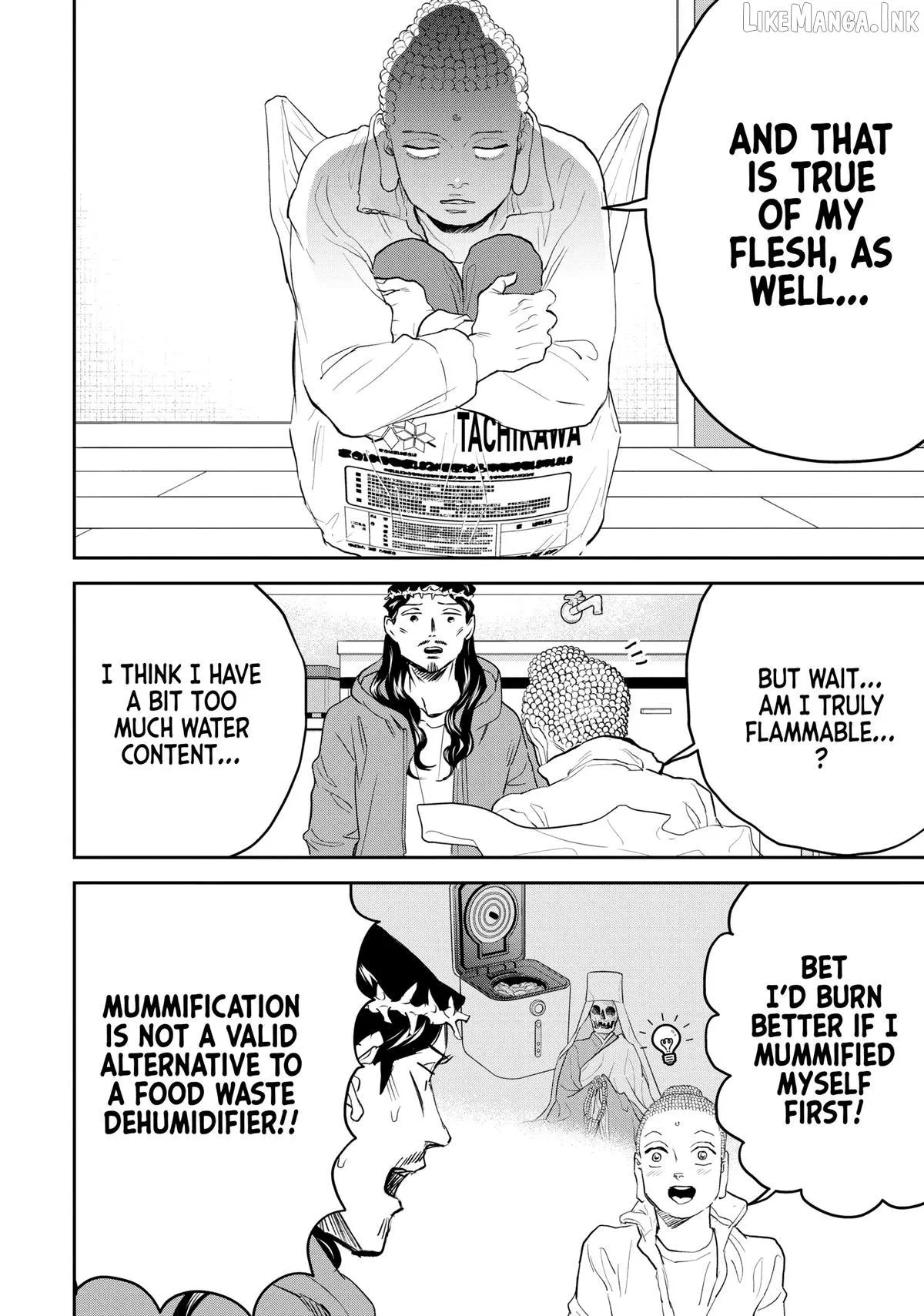 Read Saint Oniisan chapter 163 image 13 on Lezhin