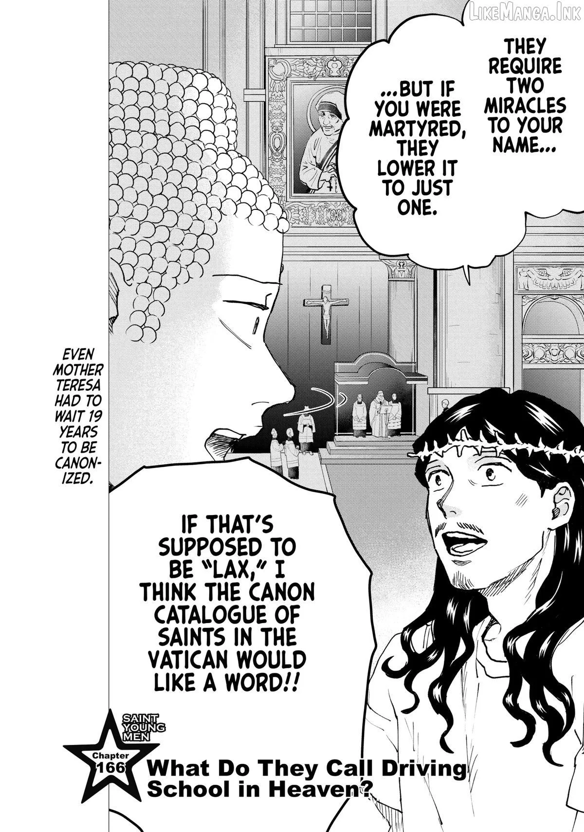 Read Saint Oniisan chapter 166 image 1 on Lezhin