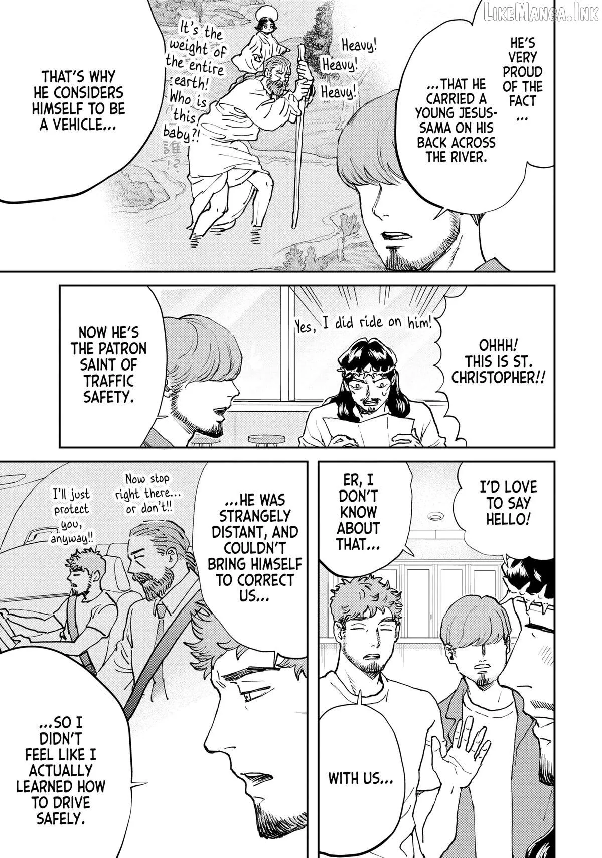 Read Saint Oniisan chapter 166 image 4 on Lezhin