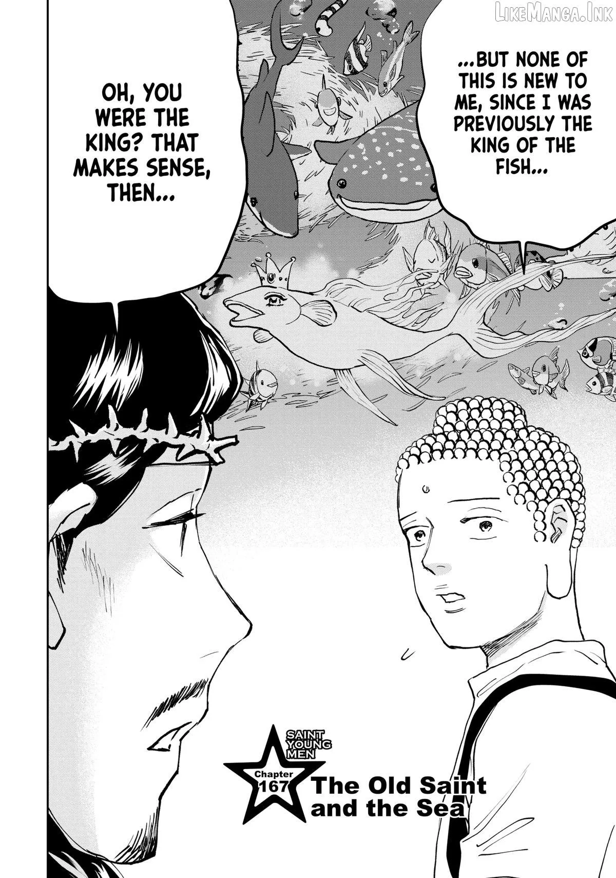 Read Saint Oniisan chapter 167 image 1 on Lezhin